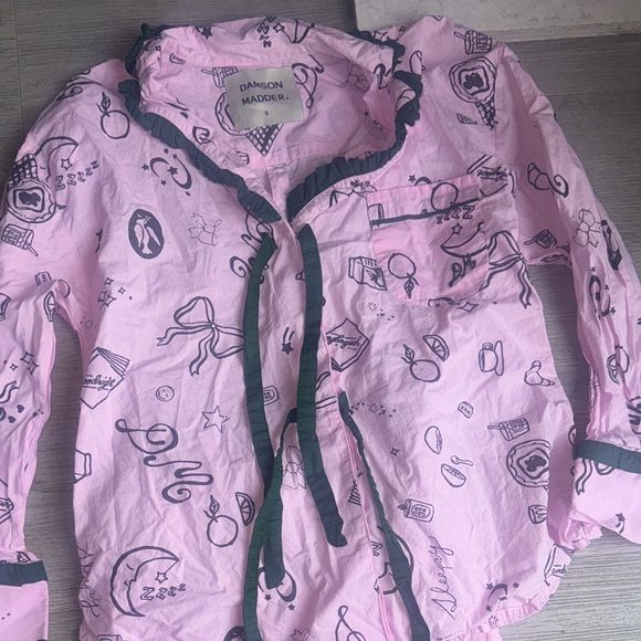 Pink and Green Women’s Pajamas - Picture 5 of 9